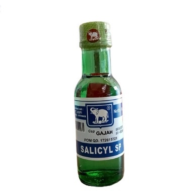 SALICYL SP CAP GAJAH 50 ML Botol Kaca - Obat Gosok Panu Kadas Kurap Jamur Salisil Salicil