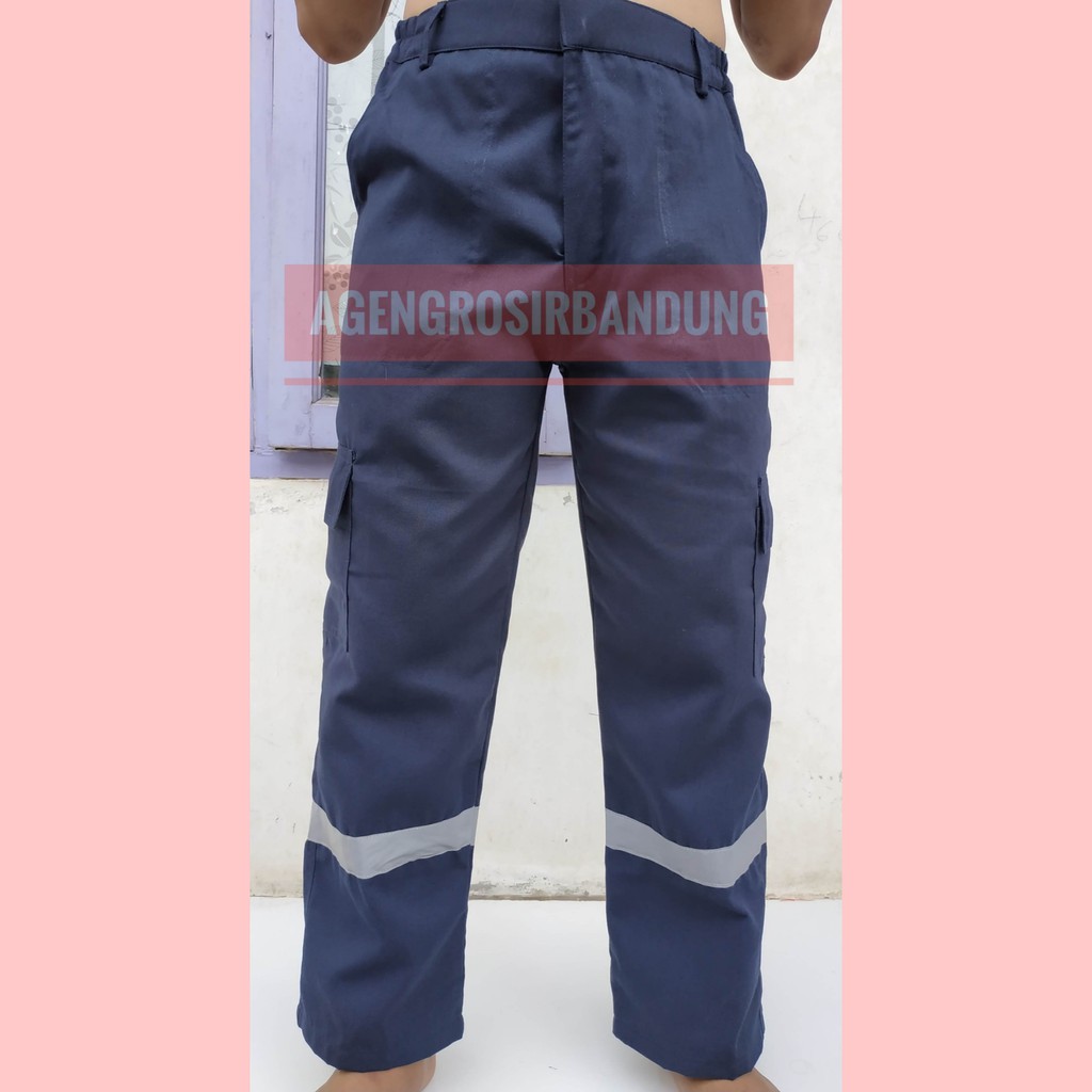 CELANA KERJA SAFETY WEARPACK K3 BAWAHAN COVERALL WEARPACK CELANA KATELPAK