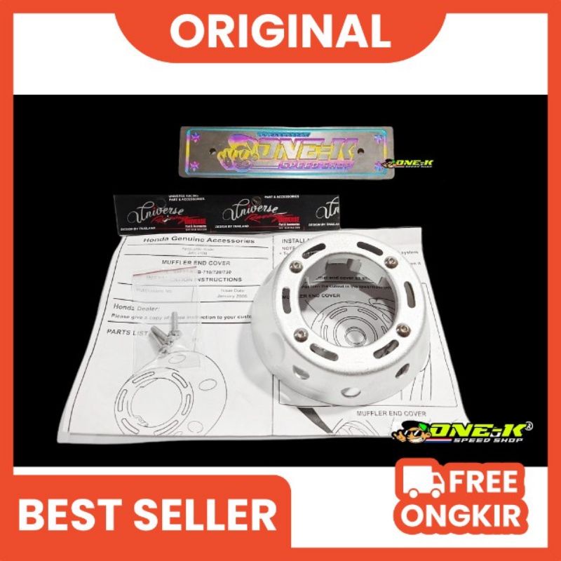 endmufler endcup ujung knalpot Vario/ end muffler / end mufler End muffler Vario 125 Vario 150 Origi