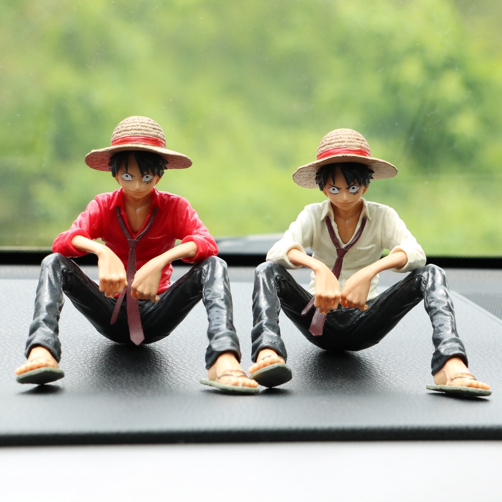 Mainan Action Figure Model Anime One Piece Luffy Monkey D Luffy Klasik Bahan Pvc Ukuran 13CM Untuk Dekorasi Kue