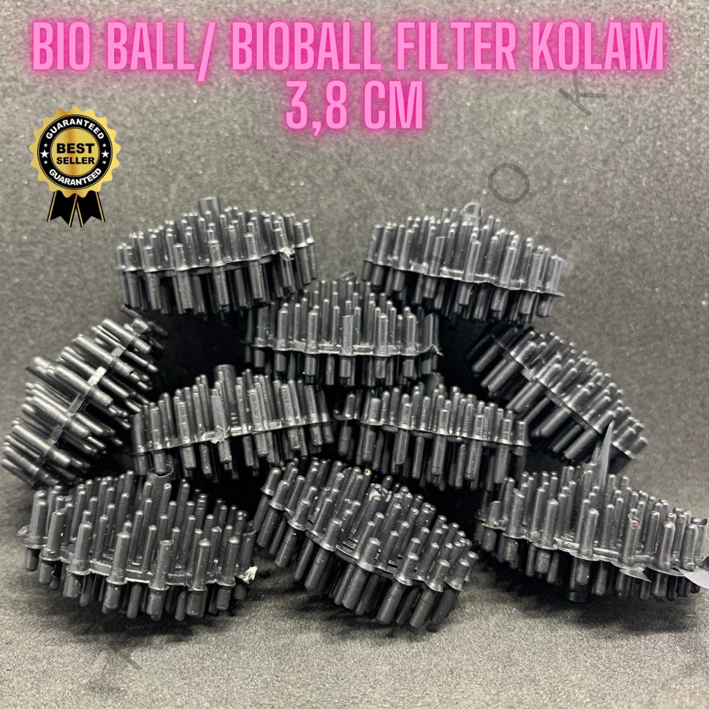 Bio Ball/ Bioball filter kolam (Rambutan Duri spike) 3,8 cm