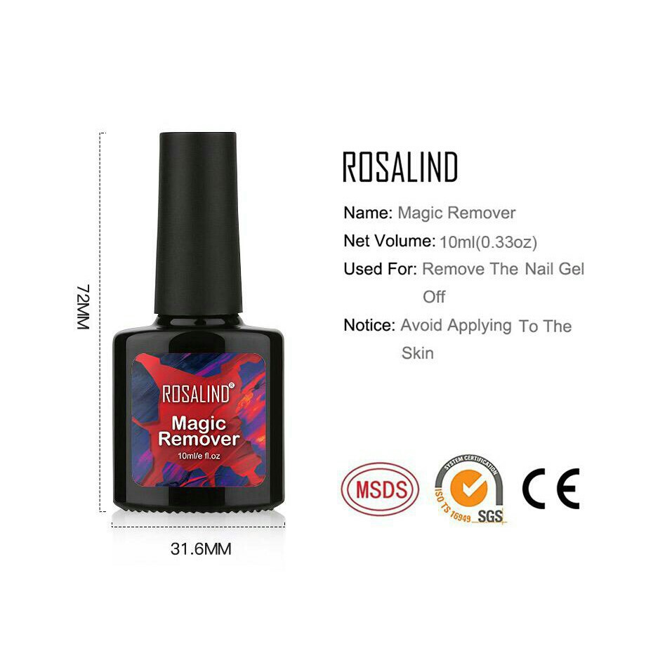 Magic Remover Penghapus Nail Gel / Kutek / Cat Kuku - Remover Bagus