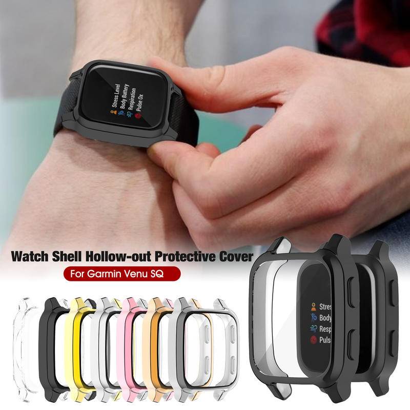 Casing Pelindung Smartwatch Garmin Venu Sq Desain Hollow