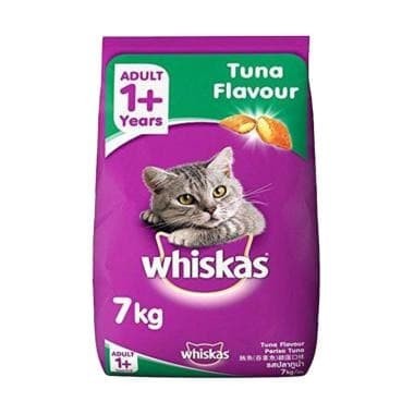 Whiskas adult TUNA 7kg FRASHPACK makanan kucing dewasa 1kg WHISKAS