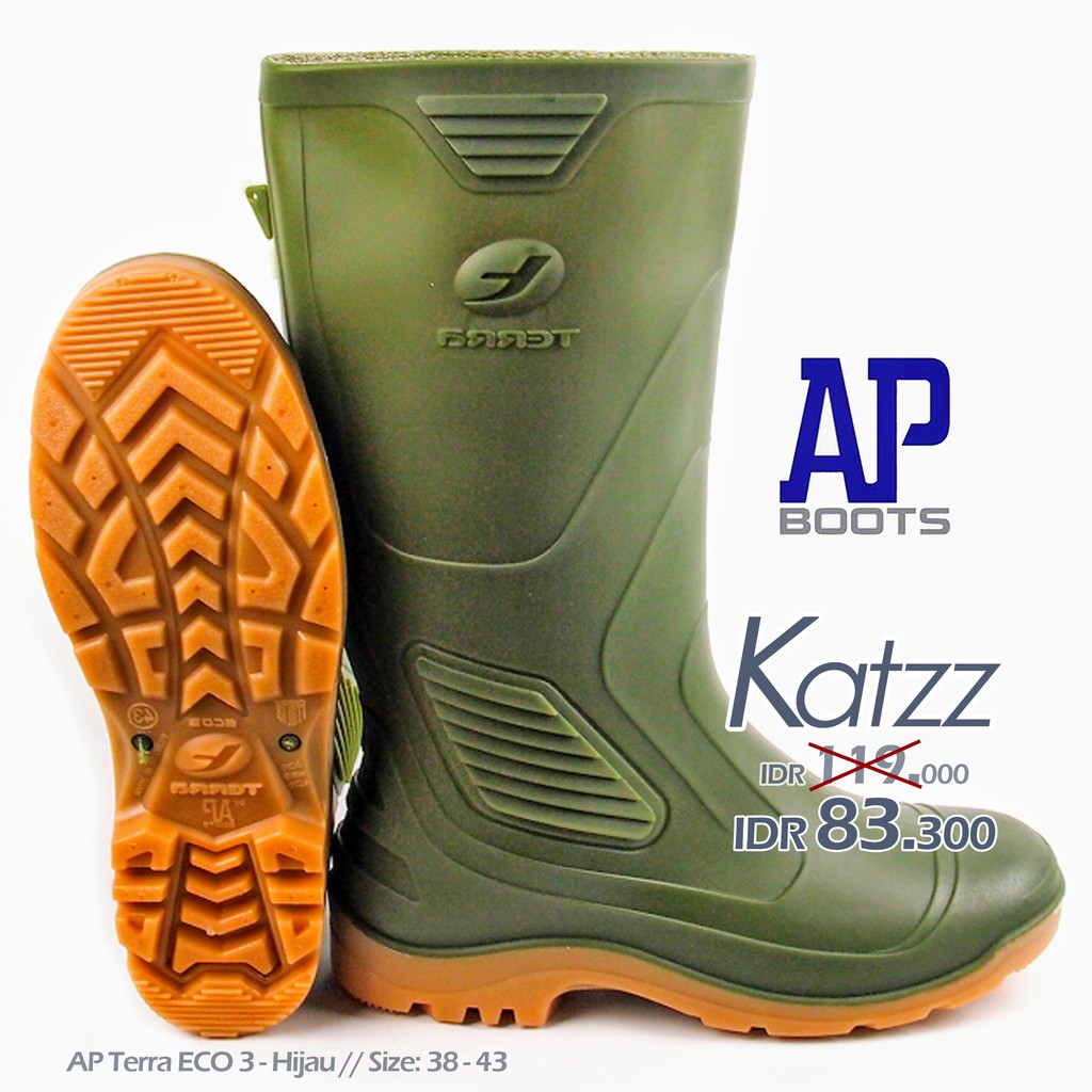 AP Boots TERRA ECO 3 Boot Tinggi Ekonomis Berkualitas. Sepatu Boot AP Tinggi termurah dari AP Boot