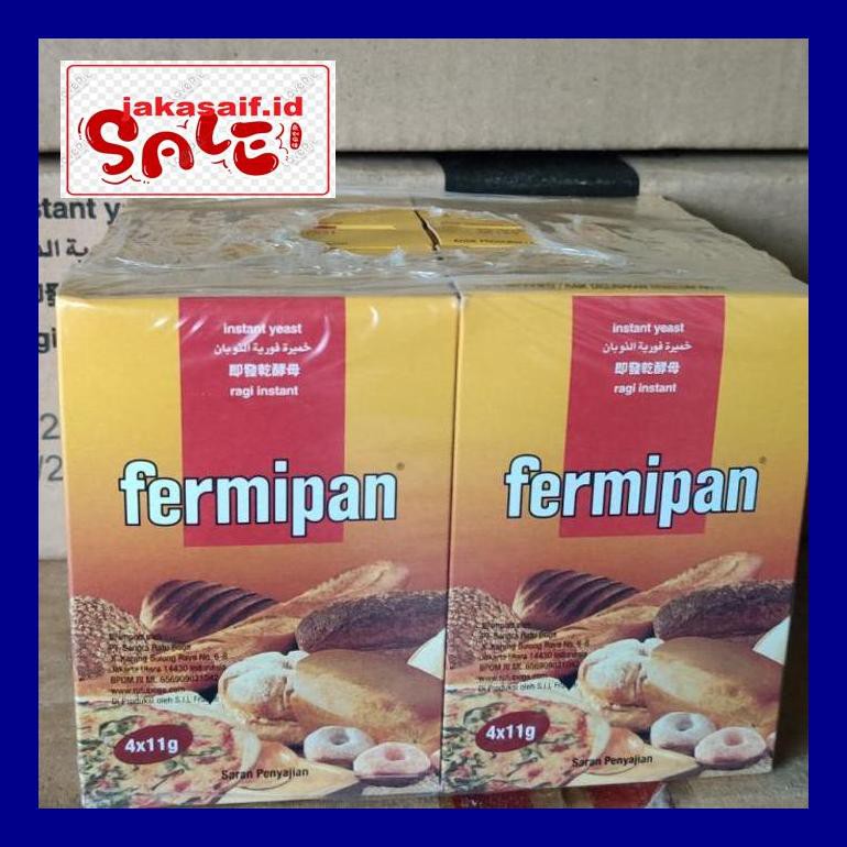 

Jak5D0Yh Fermipan Ragi Instan Sachet 4X11G Instant Yeast Box D50Jaks