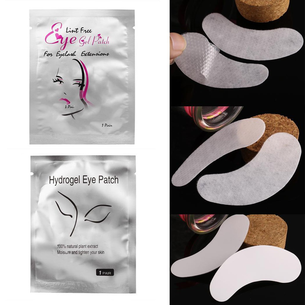 eyepatch / eyepad / eye patch bulu mata eye pad / Eyelash extension gel patch