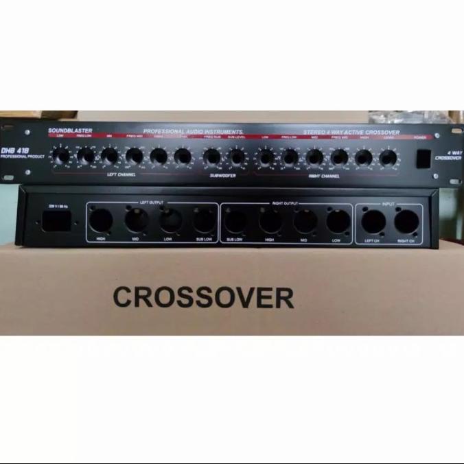 Box Kit Crossover 4Way Ckj Dhb 418 / Box Ckj 418 Crossover