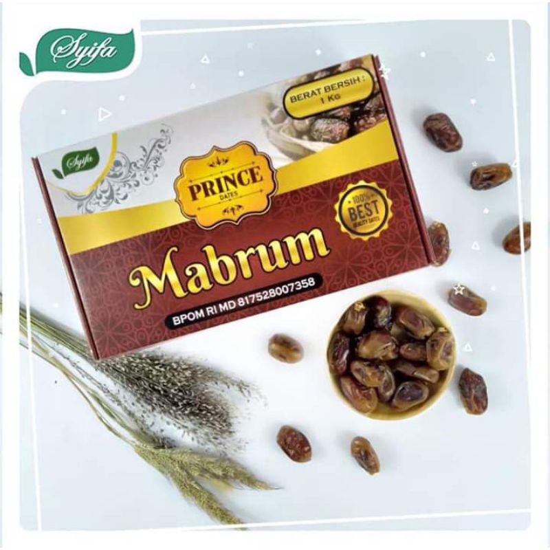 

Kurma Prince Date Mabrum | Kurma Mabroom Prince Dates 1 kg