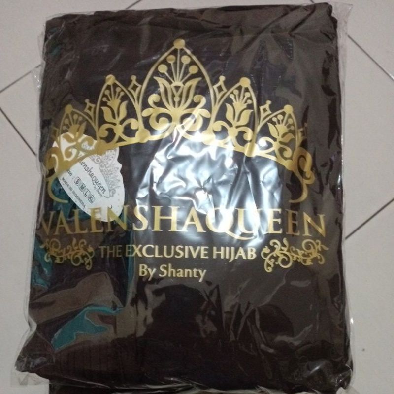 KHIMAR JERSEY JUMBO V KHIMAR SYARI VALENSHAQUEEN Valensha queen grosirjilbab-Coffee
