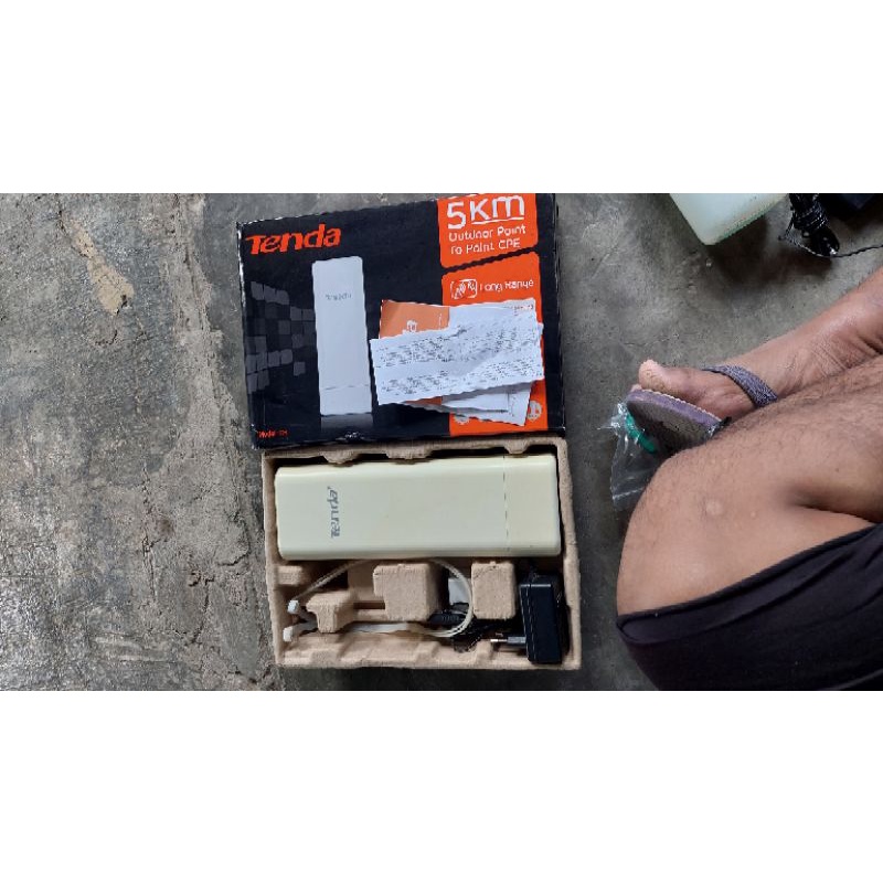 router outdoor tenda 03 bekas normal