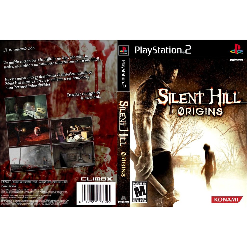 Kaset PS2 Silent Hill The Origins