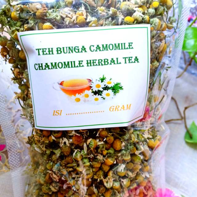 teh bunga camomile/Chamomile Flower Tea /Afternoon Tea ...