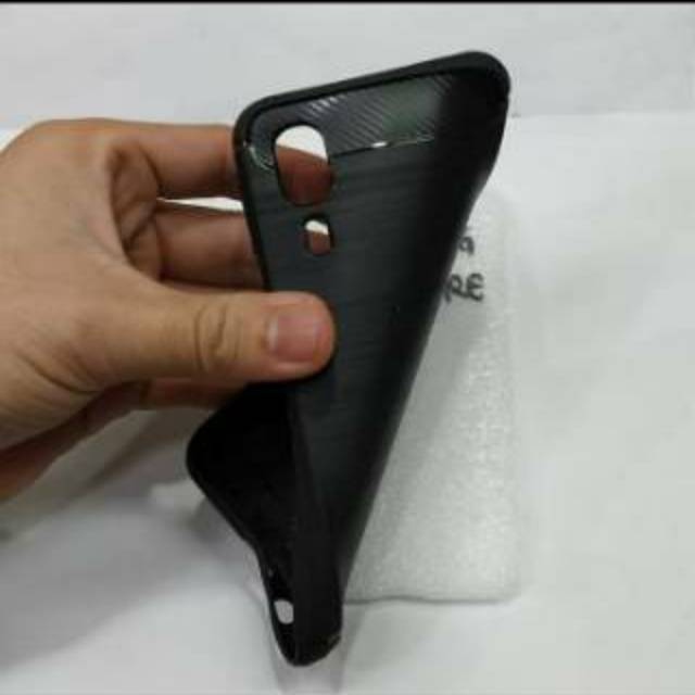 karet SAMSUNG A2 CORE softcase ipaky SAMSUNG silikon karet hitam