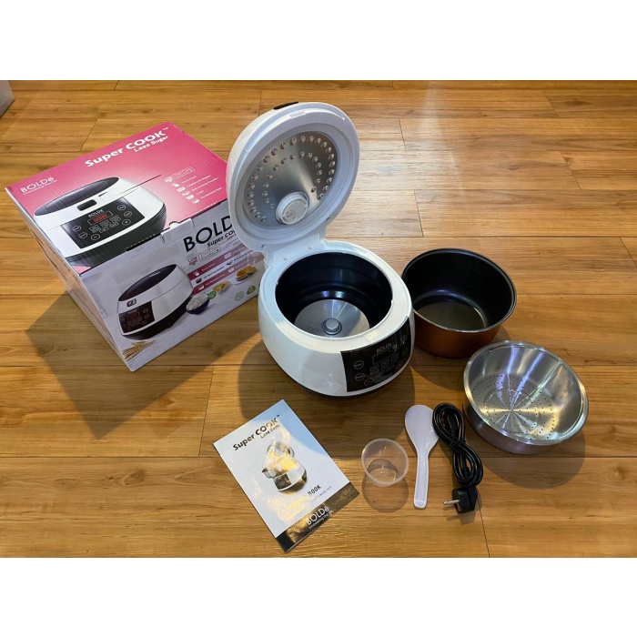 Rice Cooker Sehat BOLDe Super COOK Less Sugar