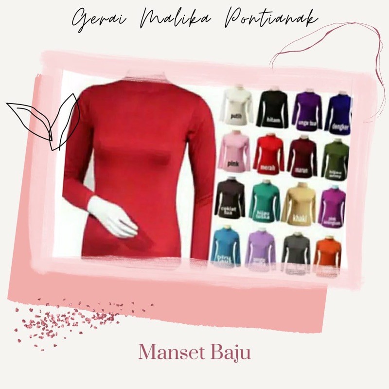 Manset baju dalaman murah pria wanita spandek pakaian dalam kaos cewek cowok alas tangan dewasa dale