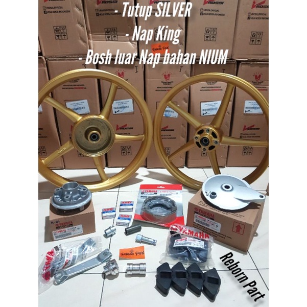 VELG V ROSSI COPY RCB RX KING 160/185 R17, PNP ARM KAZE CB GL CEPEK