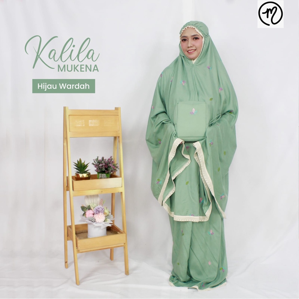 Mukena Rayon Bordir KALILA Daun