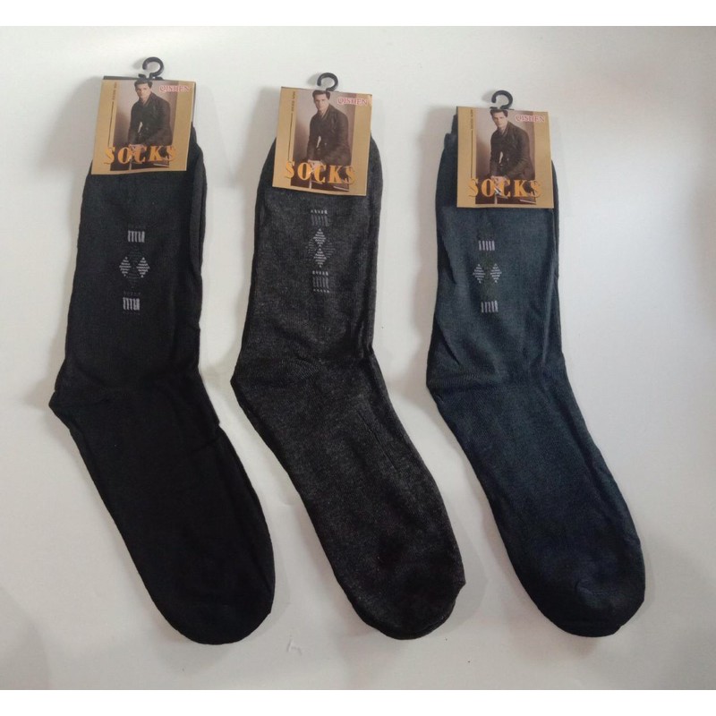 SHAKA CASUAL Kaos Kaki Kantoran Kantor BISNIS BAHAN TEBAL BUSINESS Kerja Pria COWOK dewasa SE BETIS MUNDO