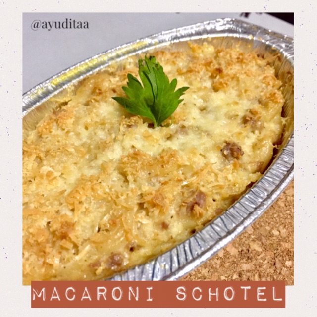 

HOMEMADE BAKED CHEESE MACARONI SCHOTEL | MAKARONI SCHOTEL KEJU PANGGANG