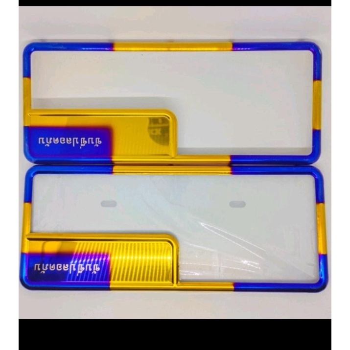 Bingkai plat Nomor Twotone Tulisan Thailand Harga 1pcs dan 2pcs