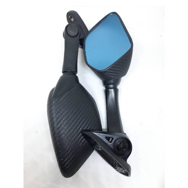 Spion Carbon R25 Spion Tangkai Pendek Import Nmax - Lexi - R15 - R25 - DLL BISA DI PAKAI DI MOTOR NMAX ADV DLL