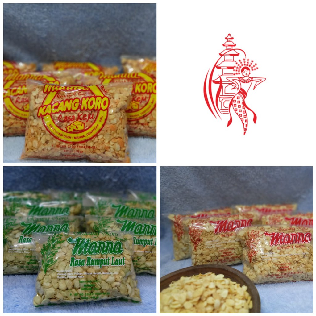 

Koro Manna Khas Bali Kemasan Plastik (kcl) Rasa Original, Keju, Rumput laut