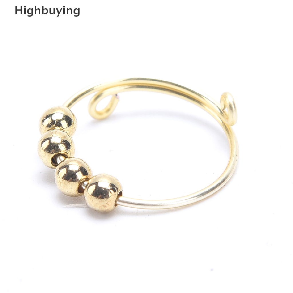 Hbid Cincin Open Ring Adjustable Anti Stress Untuk Pria / Wanita