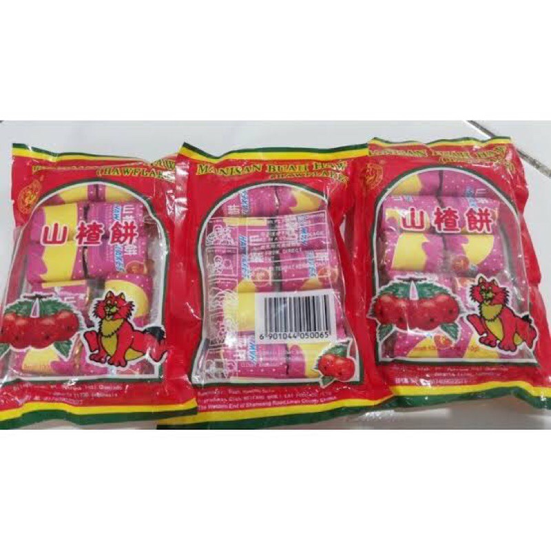 

Permen Manisan Haw (Haw Flakes) sanca plum (kecil)