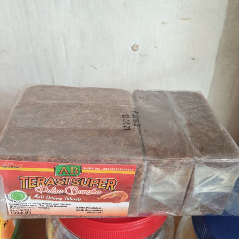 

Terasi/Belacan Super Pulau Bangka