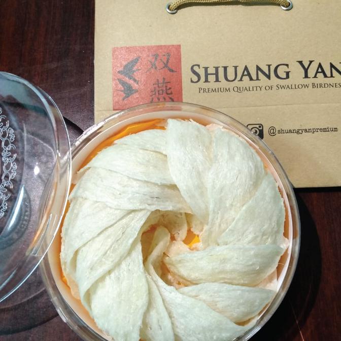 

Sarang Burung Walet Shuang Yan Premium - MANGKOK Super 1 Gram - SUPER