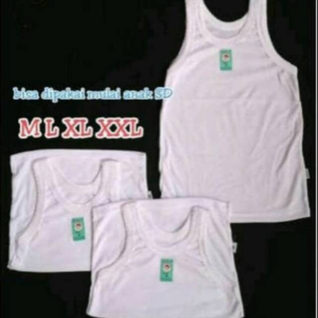3 PCS SINGLET AGREE 039/ SINGLET ANAK SD/KAOS DALAM SD/KAOS KUTANG/KAOS SPORT/SINGLET ADEM LEMBUT