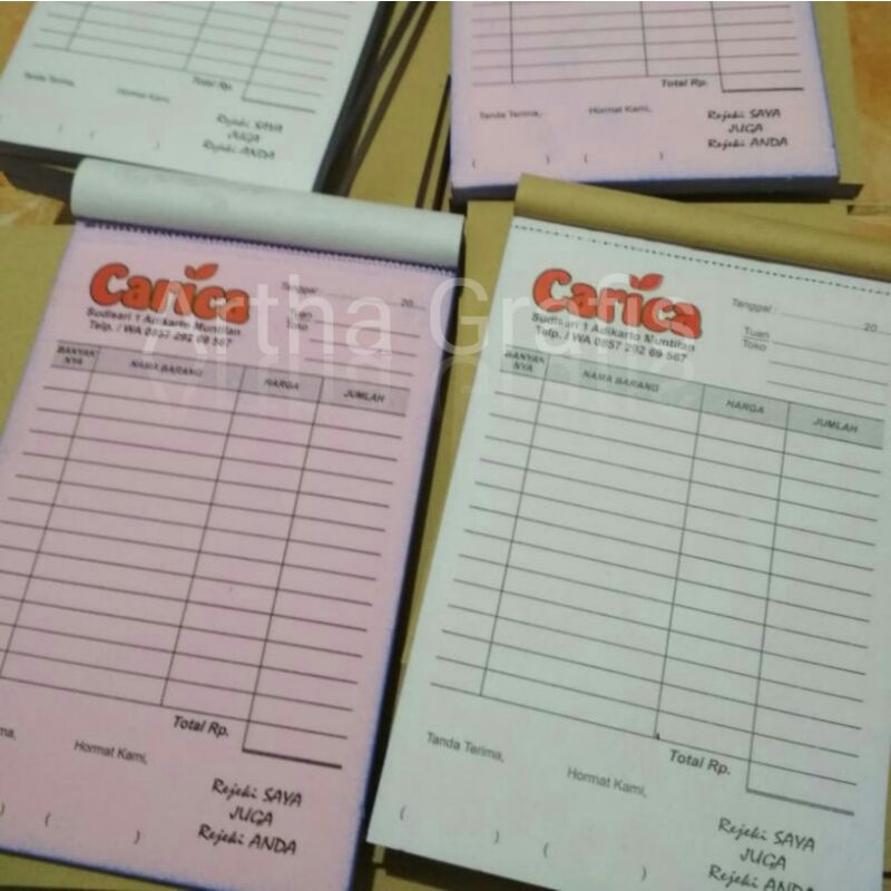 

Nota 2 Warna 2 Ply