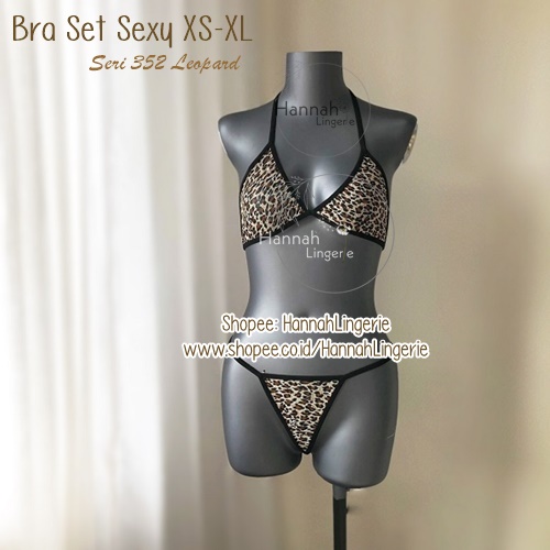 Bra Set XS - XL Bra  by Hannah Lingerie 352 Bra Gstring