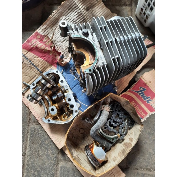 blok kop blok head Megapro Primus bukan tiger