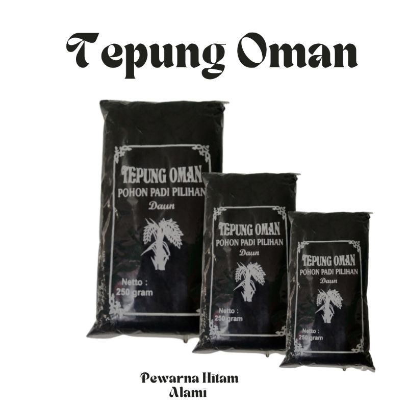 

Tepung Oman - Abu Merang Pewarna Dawet Tepung Padi Merang