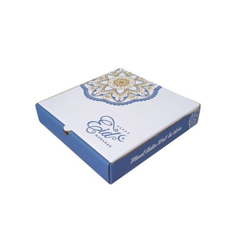 

Kardus/ BOX Hampers Eid Mubarax 25x25x5 Cm (Toples 250 Gram Isi 4)