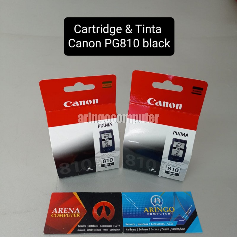 Cartridge &amp; Tinta Canon PG810 black