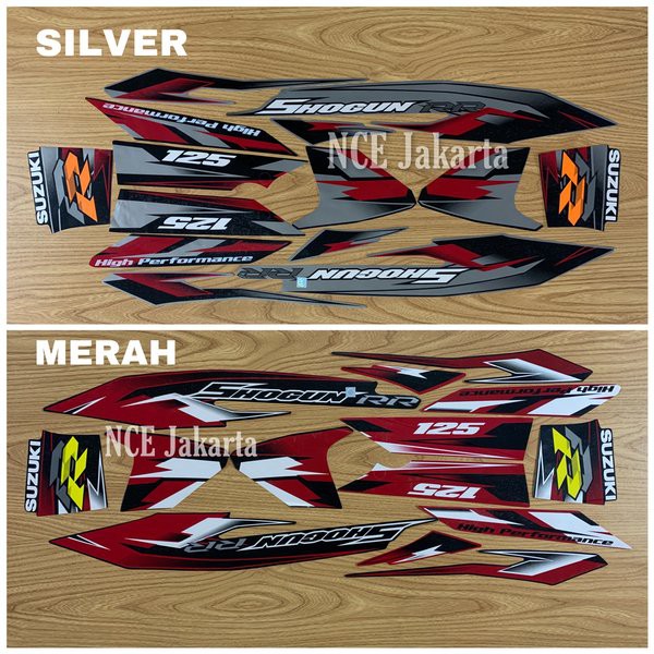 STIKER STRIPING SHOGUN RR 2008