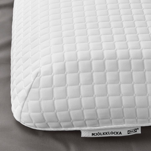 MJOLKKLOCKA Bantal ergonomis, tidur terlentang / miring, 41x71 cm