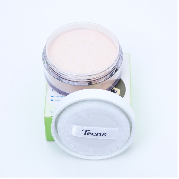 READY PIGEON TEENS squalane Face Powder 12Gr / JOJOBA CAMOMILE bedak