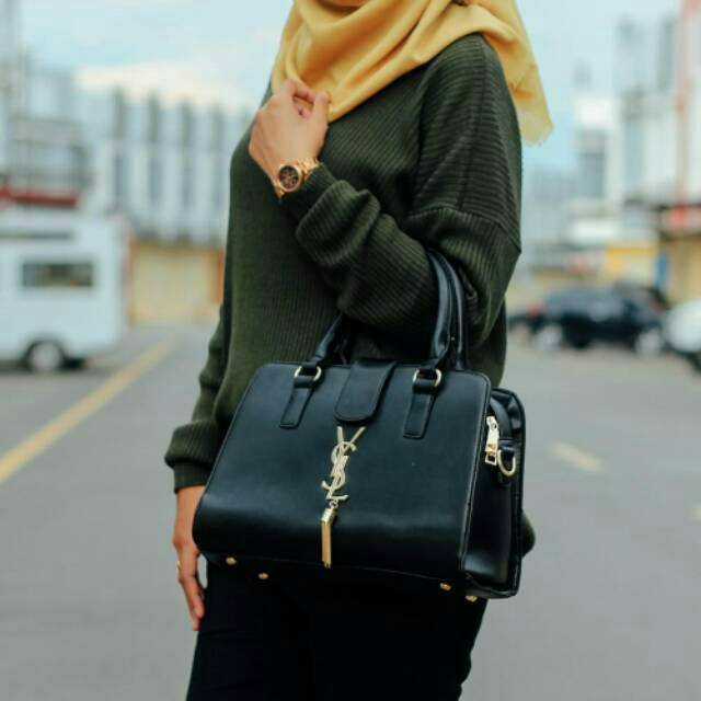 1892 tas import Tas fashion tas korea tas murah tas batam tas branded tas selempang ysl kerja
