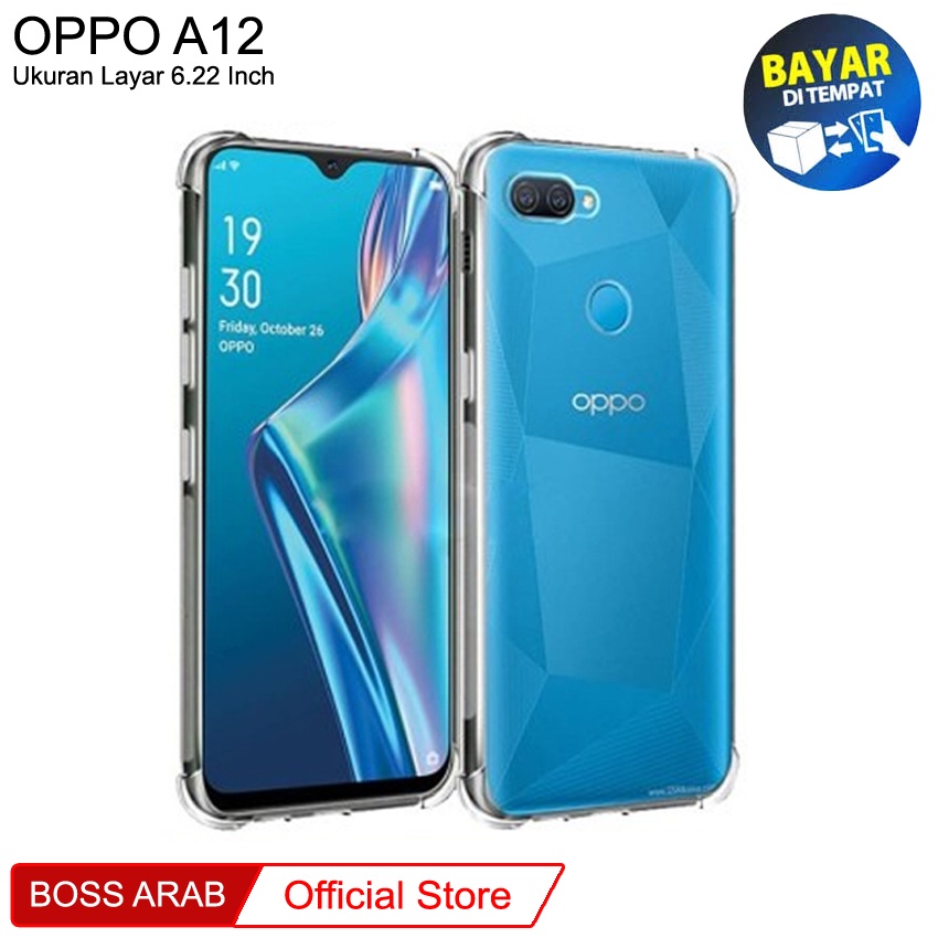 Anti Crack Oppo A12 (6.22") | Softcase Anti Bentur Case Premium