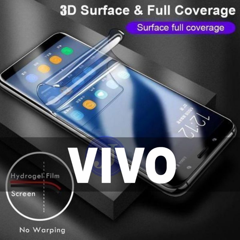 PELINDUNG LAYAR SCREEN PROTECTION HYDROGEL VIVO V23 V23 5G V23E 5G Y75 Y75S Y75 5G Y01 T1 5g Y21A Y21T Y33S T1 PRO 5G Y33s 5g y33t y33 Y35 2022 Y16