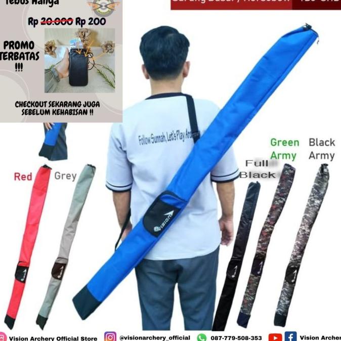 SARUNG HORSEBOW TAS BUSUR PANAH | STANDAR RECURVE BOW CASE PANAHAN
