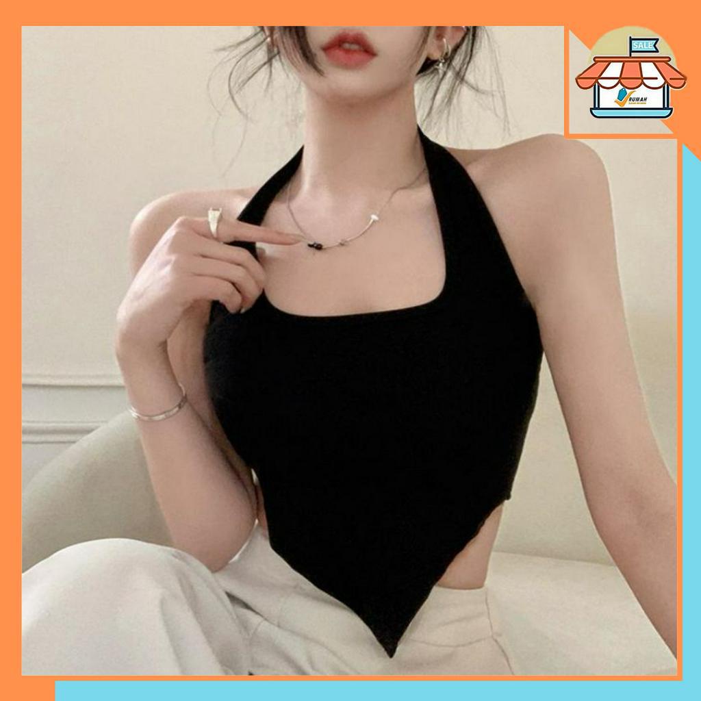 RSB BR390 Crop Tank Top Style Import Tanktop Bra Leher Sexy Fashion Korean