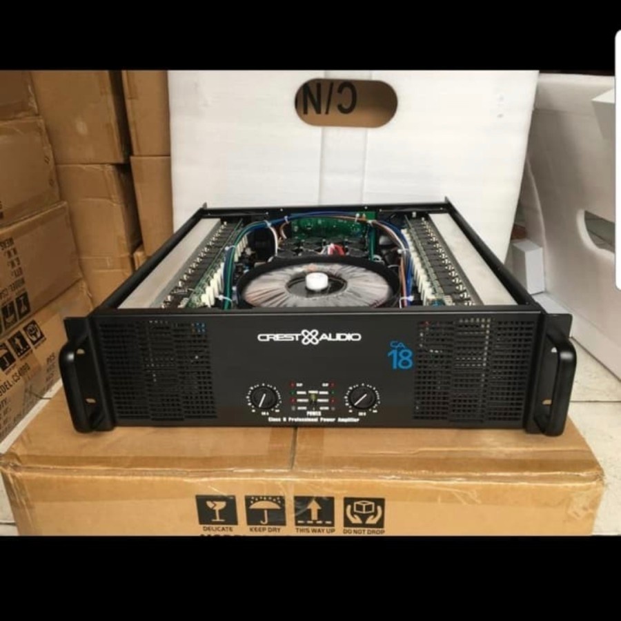 POWER AMPLIFIER CREST AUDIO CA18/CA 18 BODY PANJANG