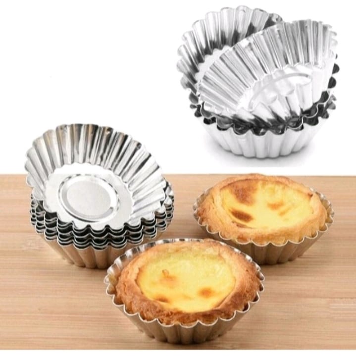 Cetakan Pie Sus / Kue Pie Susu / Cetakan Egg Tart ( isi 20pcs )