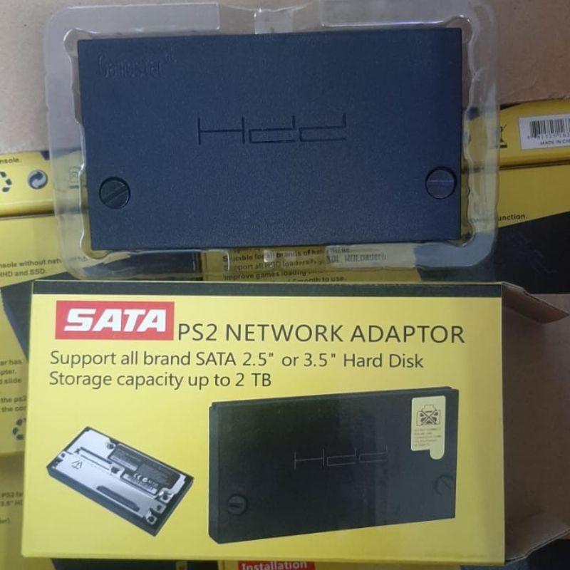 NA SATA PS2 GAMESTAR NETWORK ADAPTER SATA PS2 FAT SERI 3 MATRIX PS2 FAT MATRIX PS2 FAT HDD