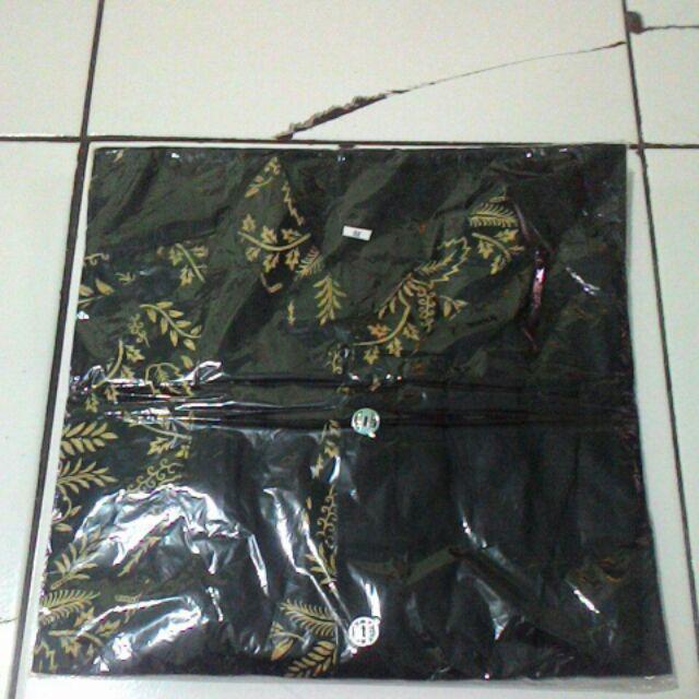 Bswart Batik Hrb026 Kenongo Hem Pendek Padi Pekalongan M L Xl Batik Pria Murah Modern Grosir